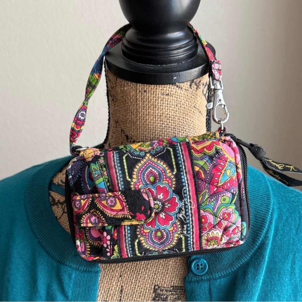 Vera Bradley Multicolor Quilted Floral & Paisley Tote - Picture 3 of 4